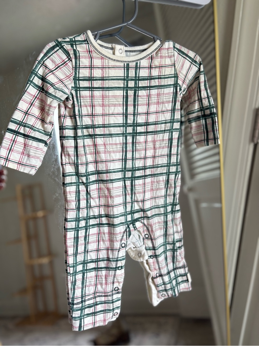Burt’s bees baby Christmas outfit